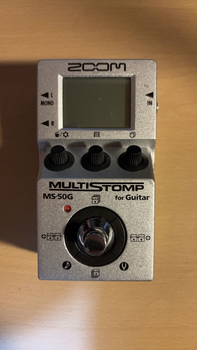 ZOOM MS-50G MultiStomp ギター用マルチストンプ コンパクトマルチエフェクター